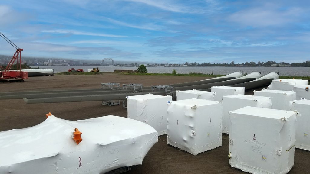 Shrink wrapping Julian Boatworks in DuluthSuperior